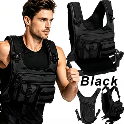 TrailFlow 2L Hydration Chest Pack – Running, Hiking & Cycling Backpack